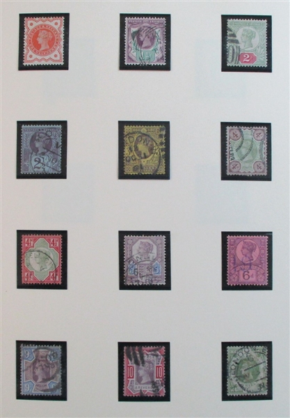 Great Britain 2 Volume Collection in Scott Albums (Est $120-150)