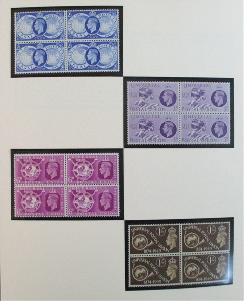 Great Britain 2 Volume Collection in Scott Albums (Est $120-150)