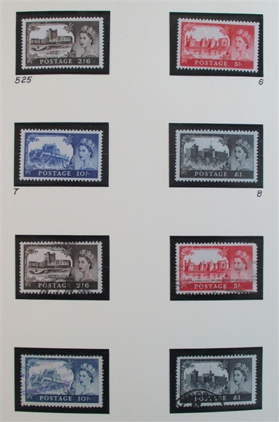 Great Britain 2 Volume Collection in Scott Albums (Est $120-150)