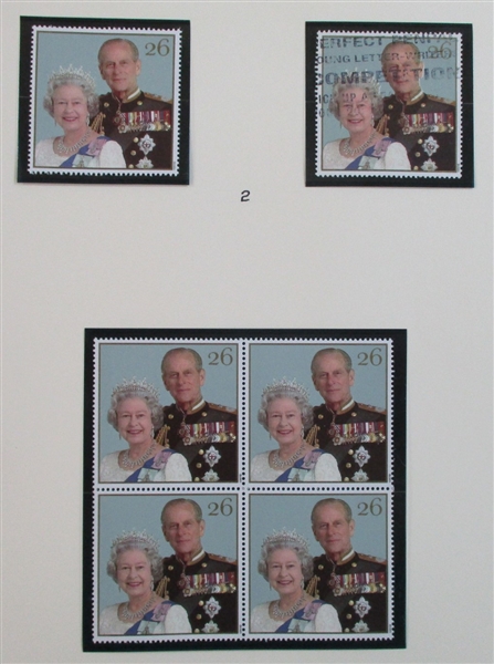 Great Britain 2 Volume Collection in Scott Albums (Est $120-150)