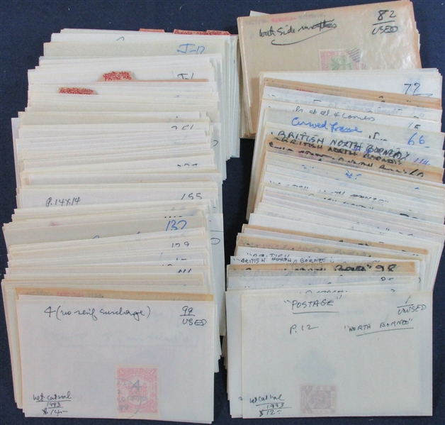 North Borneo Mint/Used Accumulation in Glassines to 1963 (Est $200-250)