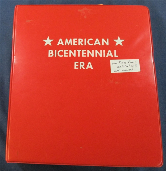 American Bicentennial Mint Collection in Herrick Album (Est $200-250)