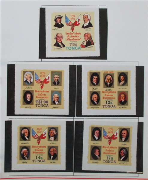 American Bicentennial Mint Collection in Herrick Album (Est $200-250)