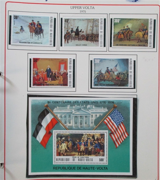 American Bicentennial Mint Collection in Herrick Album (Est $200-250)