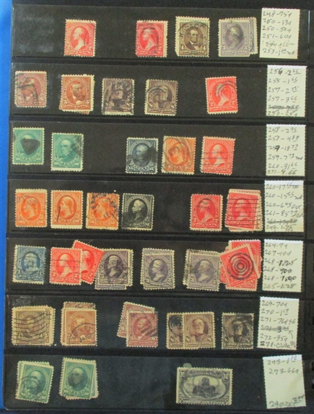 USA Mostly Used Hoard, High Catalog Value!  (Est $750-1000)