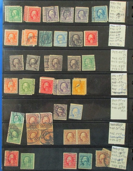 USA Mostly Used Hoard, High Catalog Value!  (Est $750-1000)