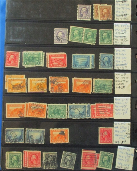 USA Mostly Used Hoard, High Catalog Value!  (Est $750-1000)