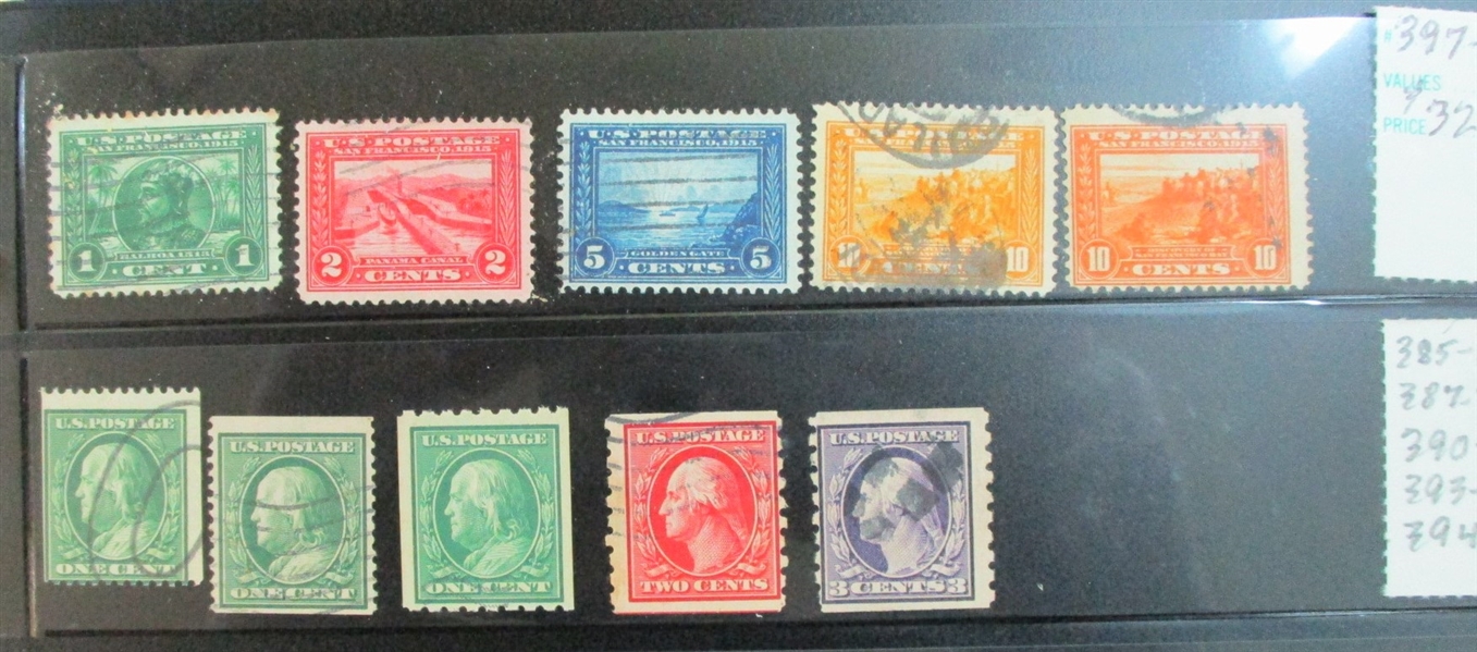 USA Mostly Used Hoard, High Catalog Value!  (Est $750-1000)
