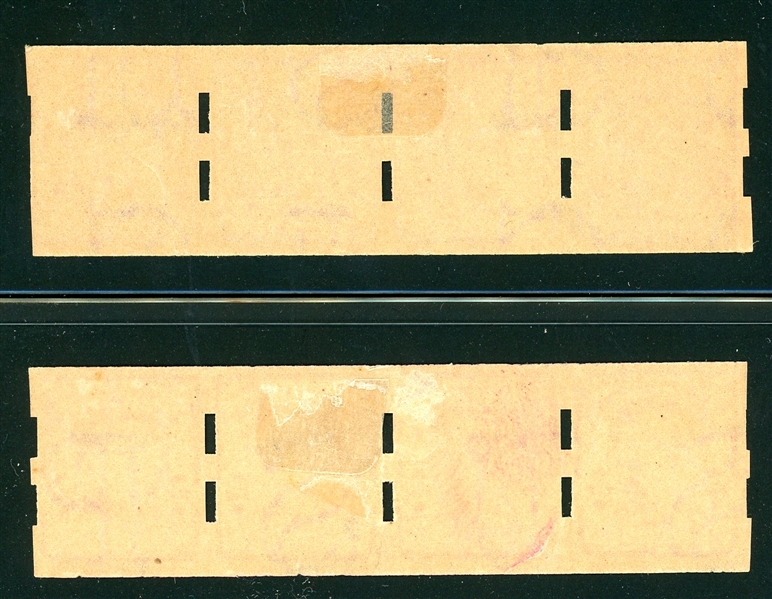 USA Scott 320 Schermack Type III Strips/4 MH, F-VF (SCV $200)