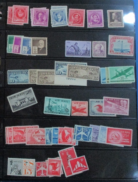 USA Massive Mint Accumulation on Stockpages to 1930's (Est $500-600)