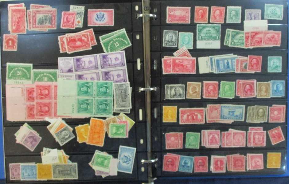USA Massive Mint Accumulation on Stockpages to 1930's (Est $500-600)