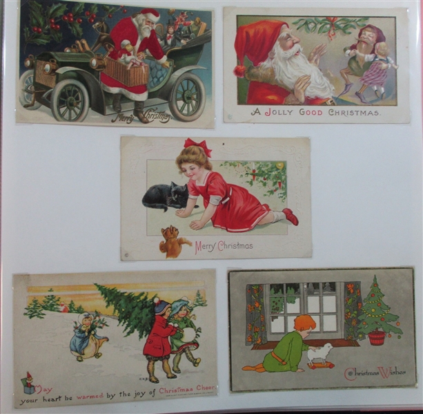 Postcards in Album, About 300 (Est $100-150)
