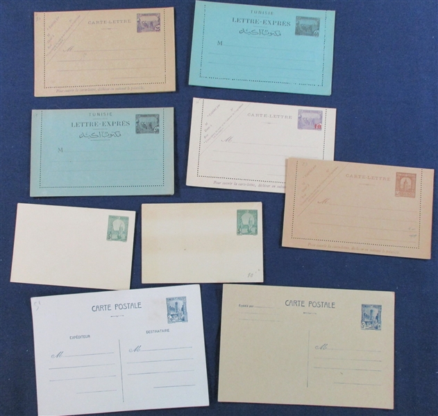 Tunisia Mint Postal Stationery Group (Est $60-90)