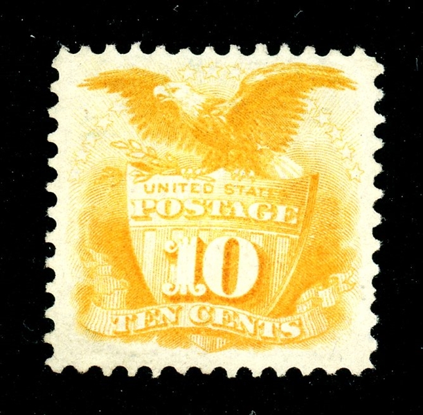 USA Scott 116 Unused No Gum, VF, Tiny Fault, 2023 PSE Certificate (SCV $750)