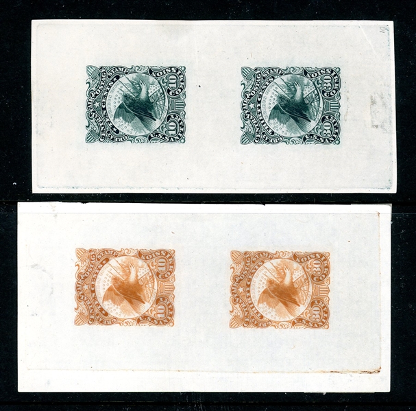 Sanitary Fair Scott WV11P1 & WV13P1 Composite Large Die Proofs (SCV $1750)