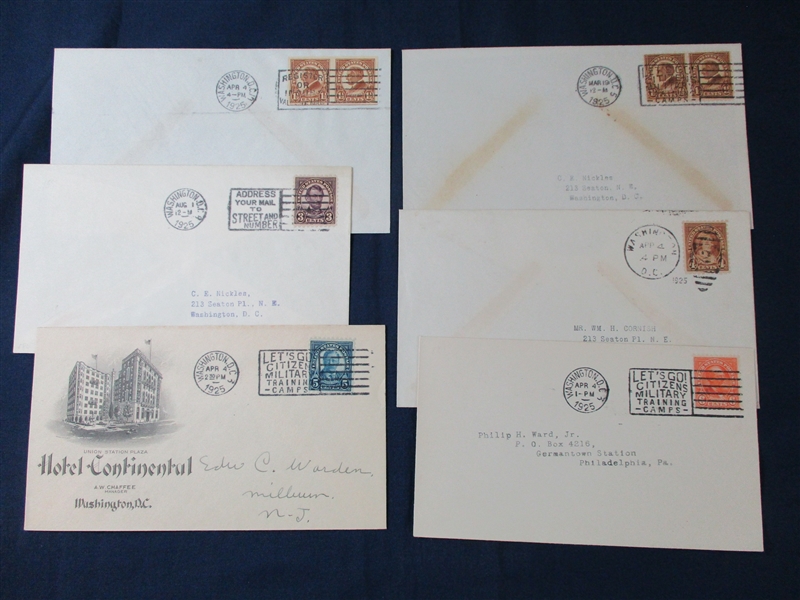 USA Scott 576//591 First Day Cover Group, 10 Different (SCV $610)