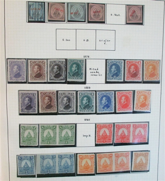 Honduras Pre-1940 Specialized Collection (Est $500-800)