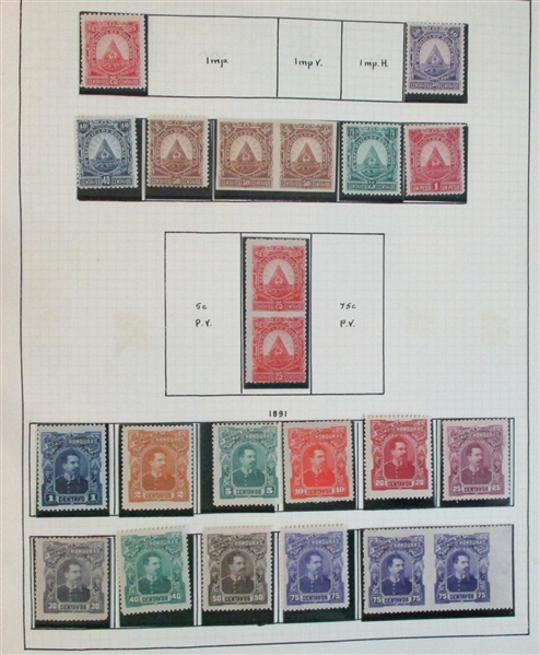 Honduras Pre-1940 Specialized Collection (Est $500-800)