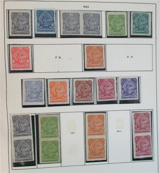 Honduras Pre-1940 Specialized Collection (Est $500-800)