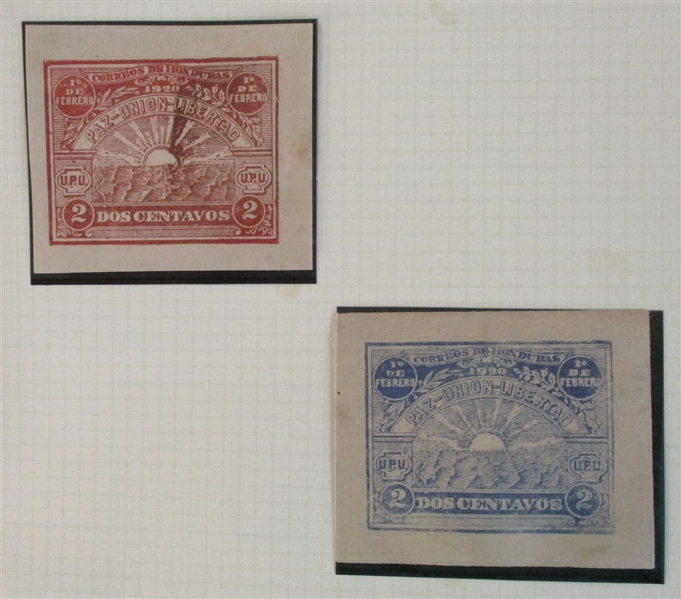 Honduras Pre-1940 Specialized Collection (Est $500-800)