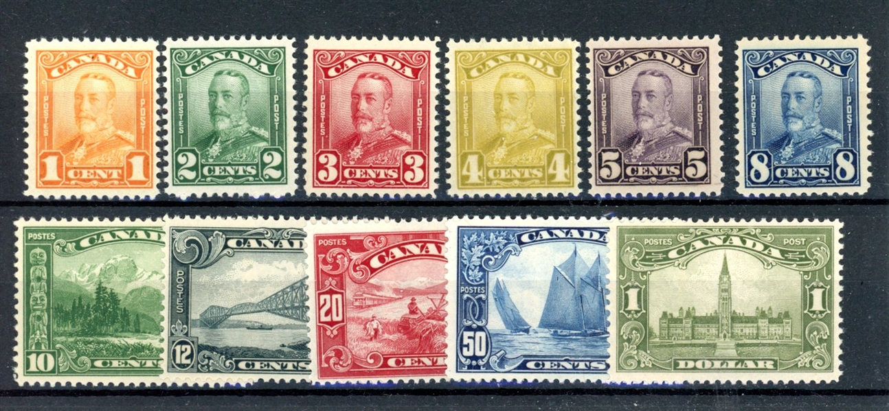 Canada Scott 149-159 Mint Complete Set, F-VF (SCV $929)