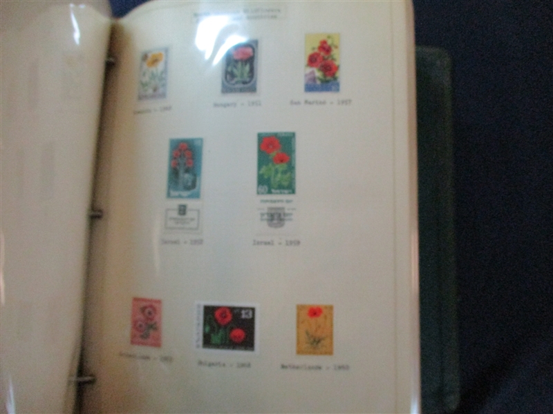 Flower/Plant Topical Stamp and Cover Collection (Est $50-80)