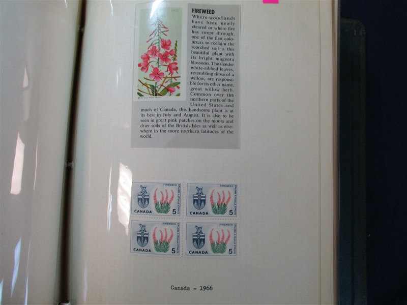Flower/Plant Topical Stamp and Cover Collection (Est $50-80)