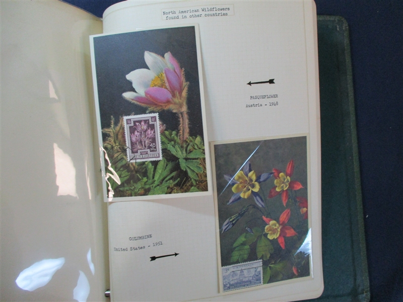 Flower/Plant Topical Stamp and Cover Collection (Est $50-80)