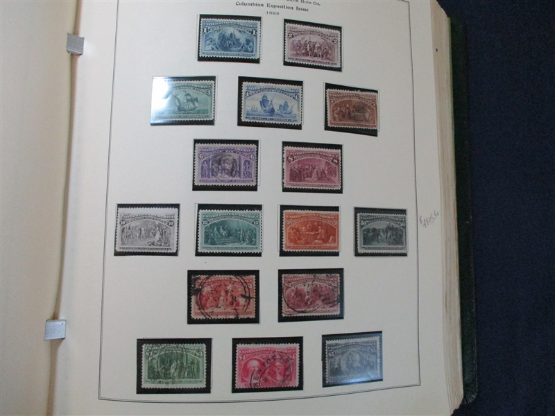 USA Collection in Scott National Album to Mid-1970's With Many Better! (Est $7500-8000)