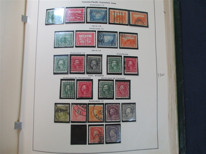 USA Collection in Scott National Album to Mid-1970's With Many Better! (Est $7500-8000)