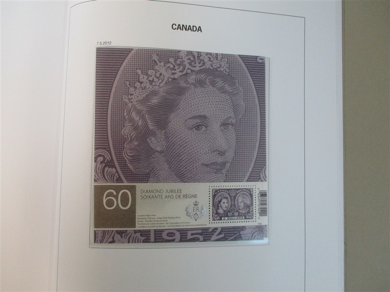 Canada Mostly Mint Collection 2000-2012 in Davo Hingeless Albums (Est $500-600)