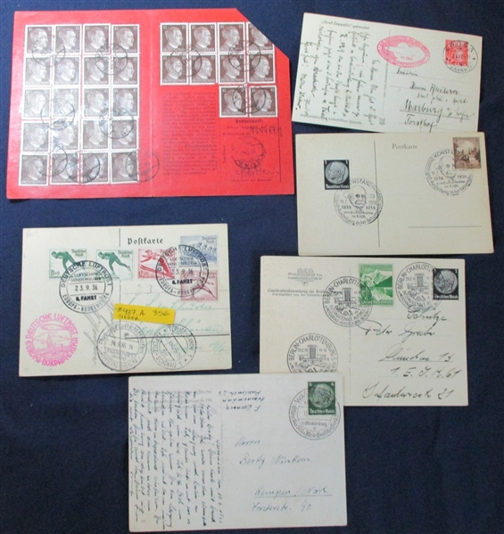 Germany Postal History Group (Est $150-200)