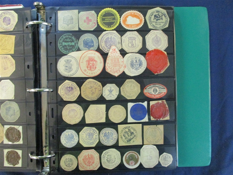 Worldwide Ephemera in Binder (Est $60-100)