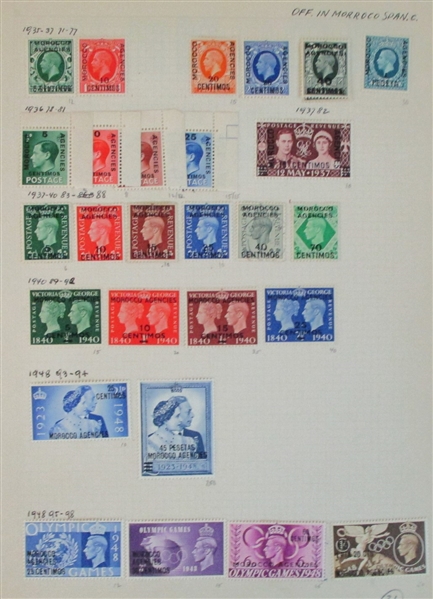 Great Britain Offices Old Tyme Collection (Est $120-150)