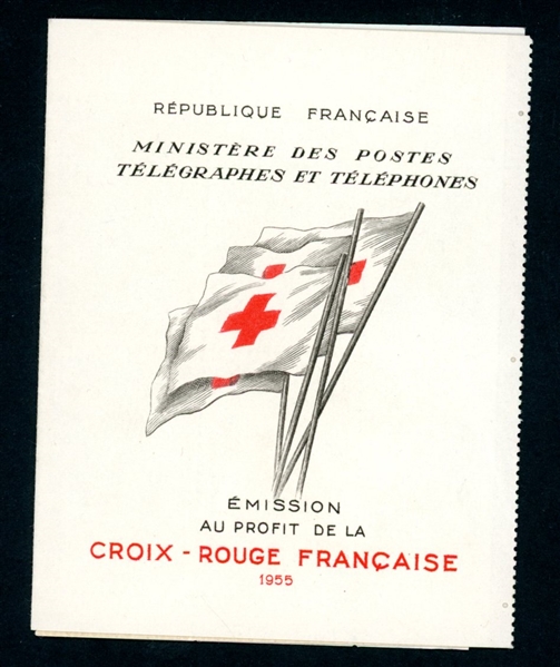 France Scott B301a Complete Booklet, 1955 (SCV $300)