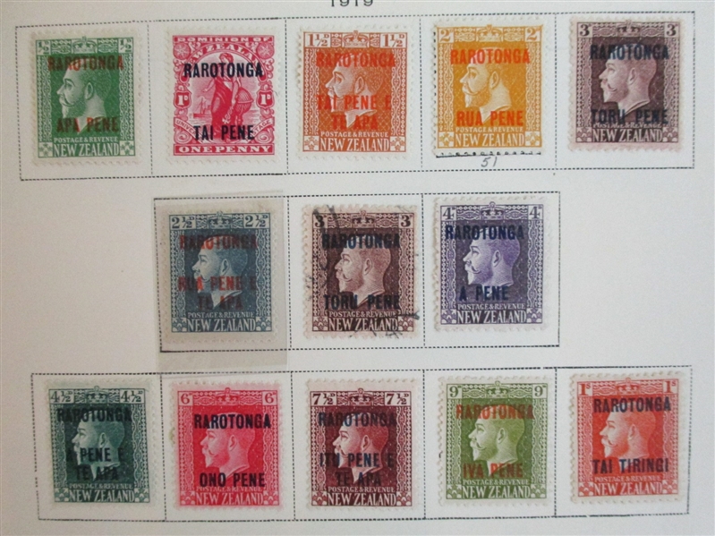 Amazing Cook Islands Collection to Early 2000's (Est $1200-1800)