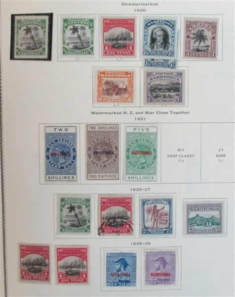 Amazing Cook Islands Collection to Early 2000's (Est $1200-1800)