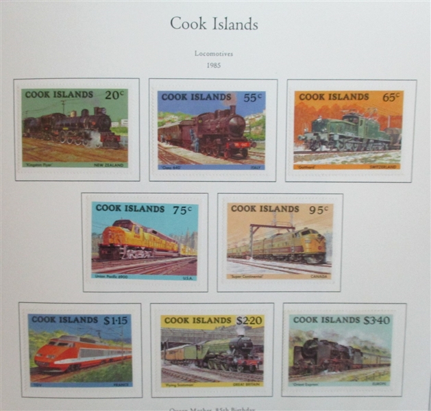 Amazing Cook Islands Collection to Early 2000's (Est $1200-1800)