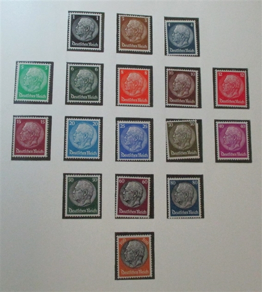 Germany Mint Collection to 1949 in Lindner Hingeless Album (Est $450-600)