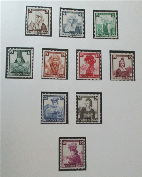 Germany Mint Collection to 1949 in Lindner Hingeless Album (Est $450-600)