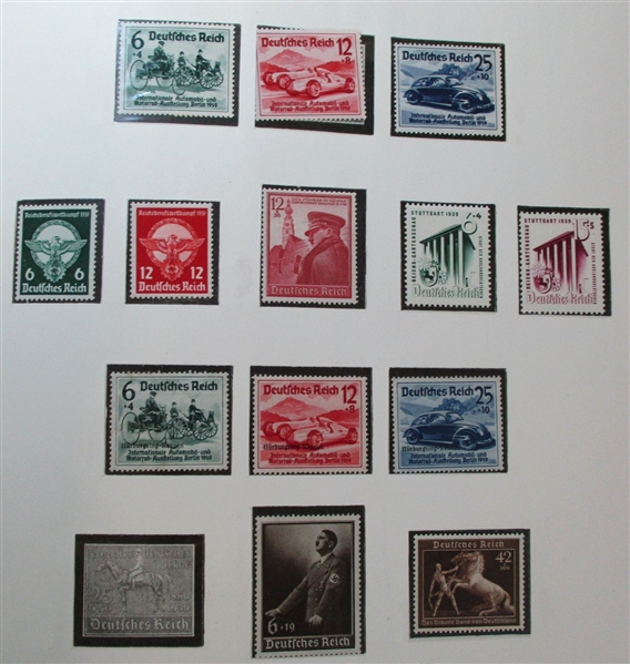 Germany Mint Collection to 1949 in Lindner Hingeless Album (Est $450-600)