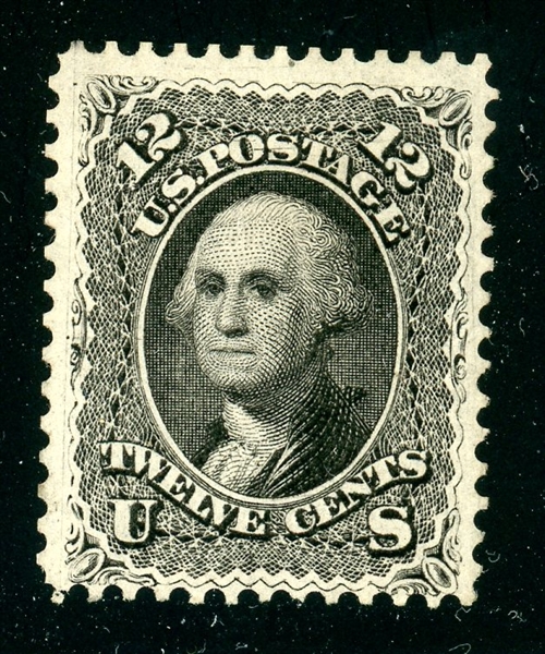 USA Scott 69 Unused F-VF, 12¢ Washington (SCV $675)