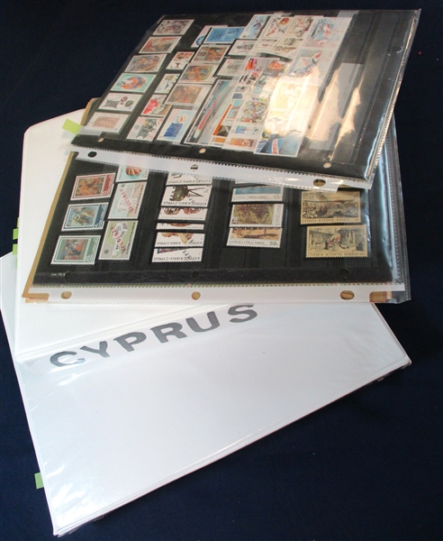 Cyprus Unused/Used Collection to 1988 (Est $175-250)