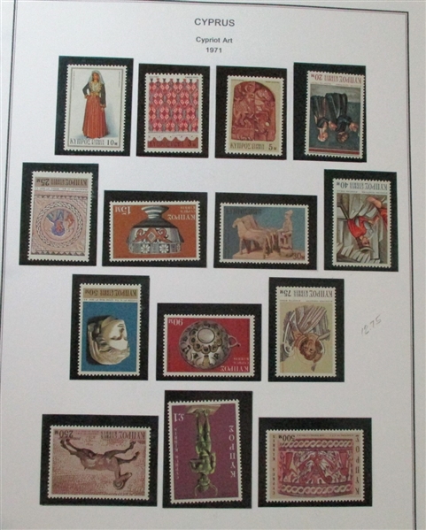 Cyprus Unused/Used Collection to 1988 (Est $175-250)