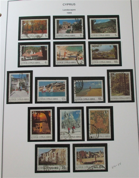 Cyprus Unused/Used Collection to 1988 (Est $175-250)