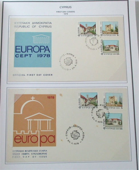 Cyprus Unused/Used Collection to 1988 (Est $175-250)