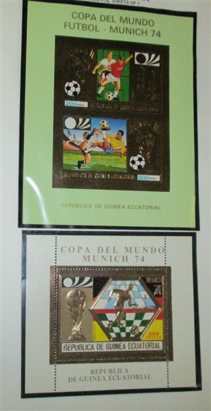 Equatorial Guinea Collection in 6 Binders (Est $200-250)