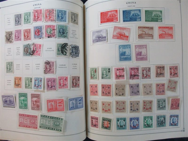 Scott International Collection Part II, 1941-1948 (Est $800-1200)