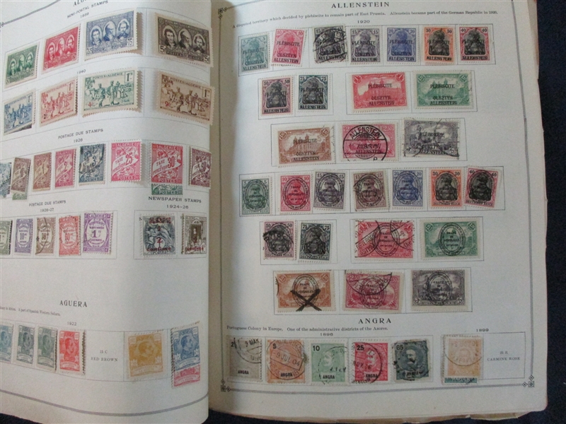 Scott International Collection Part I to 1940 (Est $2000-2500)