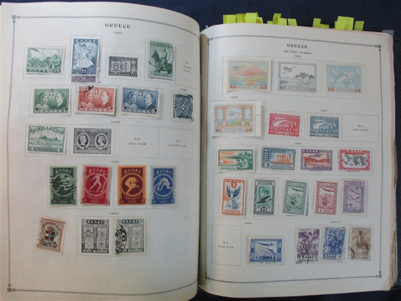 Scott International Collection Part I to 1940 (Est $2000-2500)